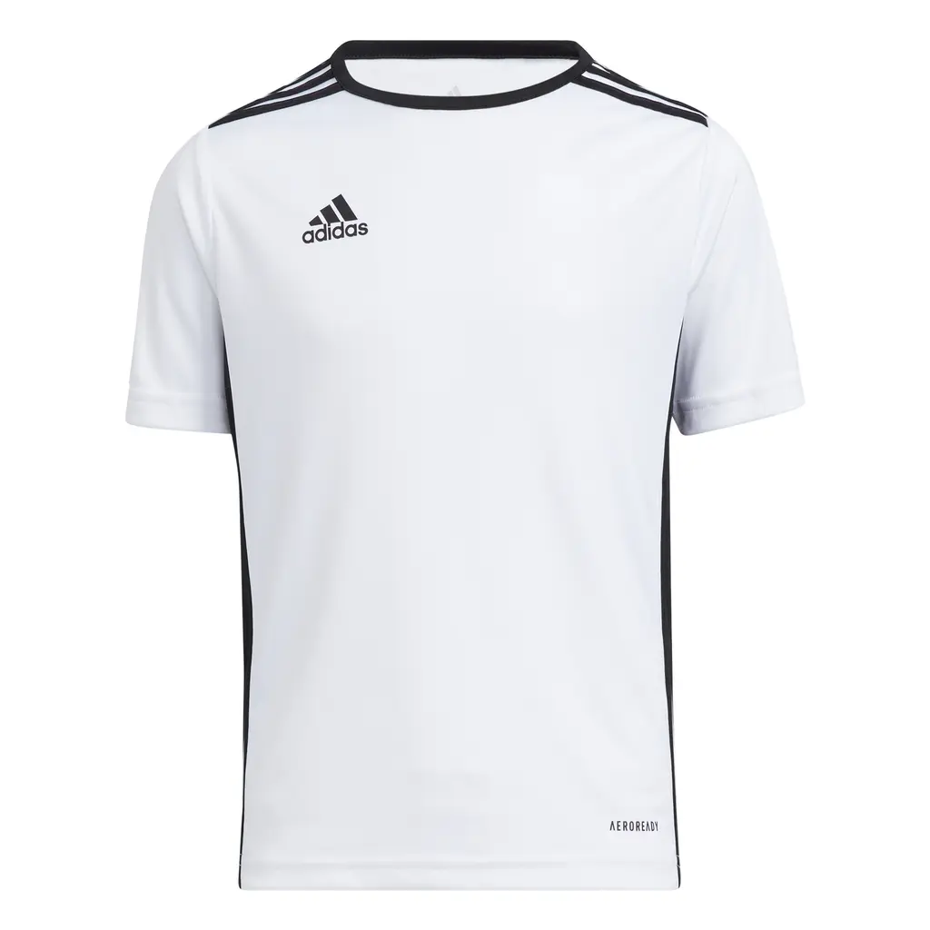 Camiseta Adidas Entrada18 Blanca Jr