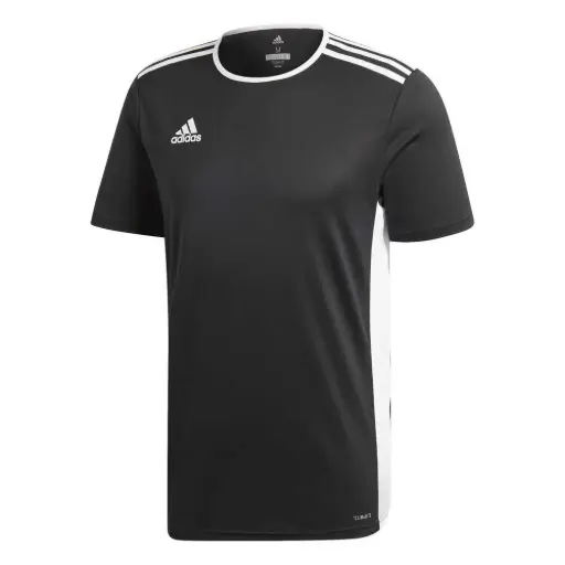 Camiseta Adidas Entrada18 Negra Jr