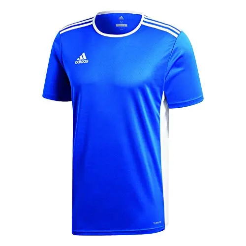 Camiseta Adidas Entrada18 Azul Jr