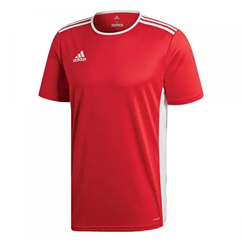 Camiseta Adidas Entrada18 Roja Jr